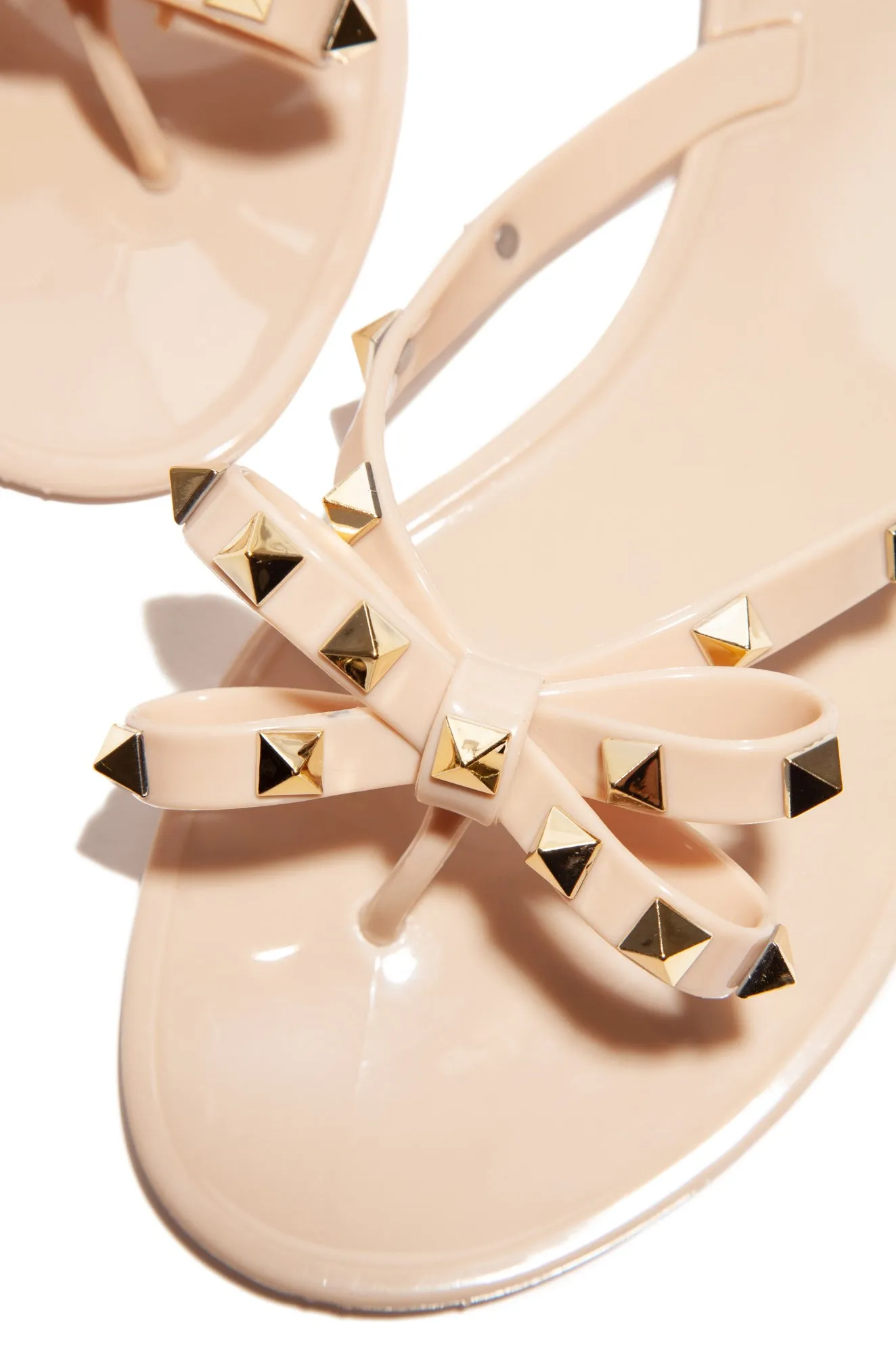 The Posh Life Jelly Slip On Sandals - Nude sold by Miss Lola product image thumbnail 4