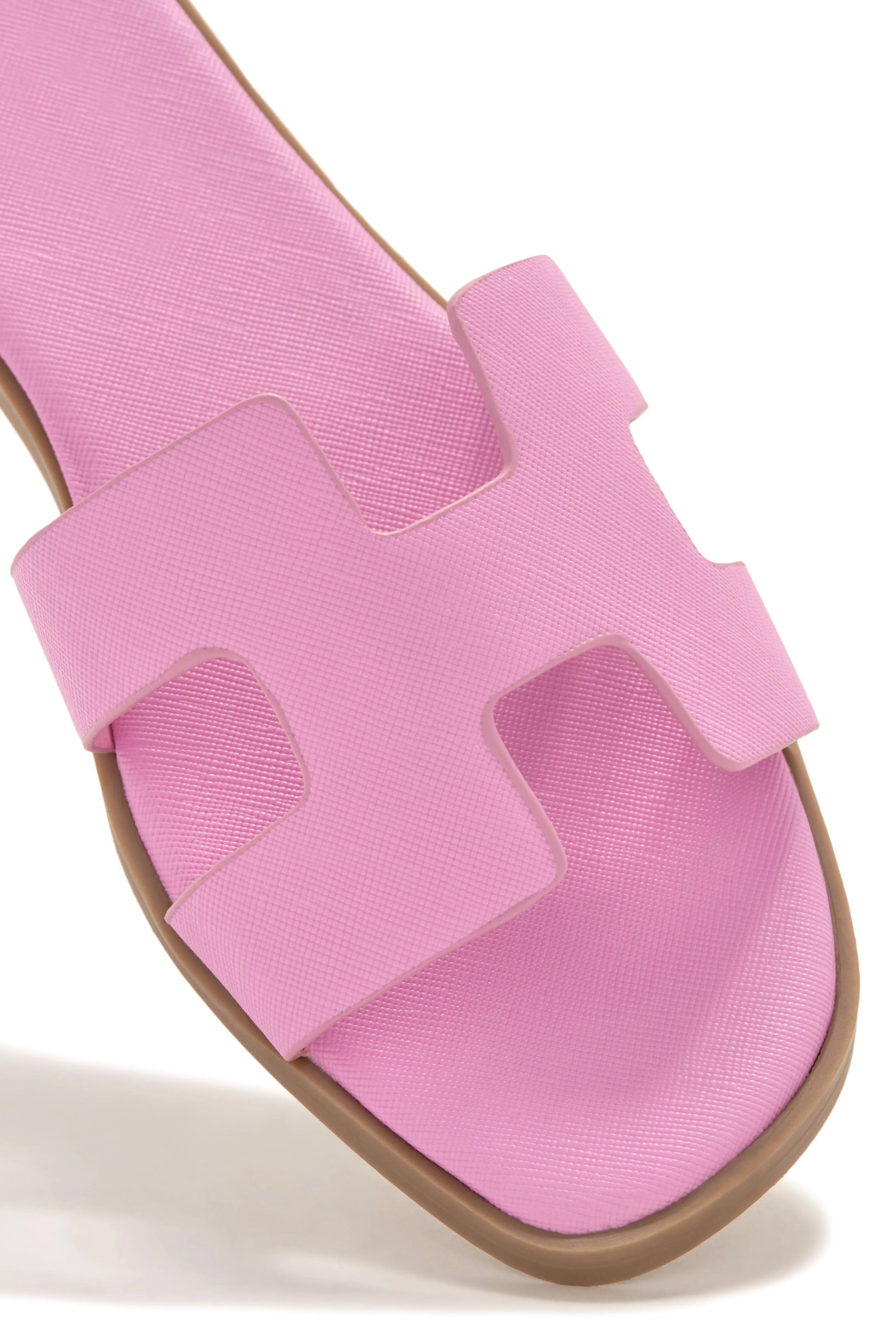 Bianka Slip On Sandals - Pink sold by Miss Lola product image thumbnail 3
