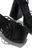 Lelia Platform Block Heels - Black sold by Miss Lola