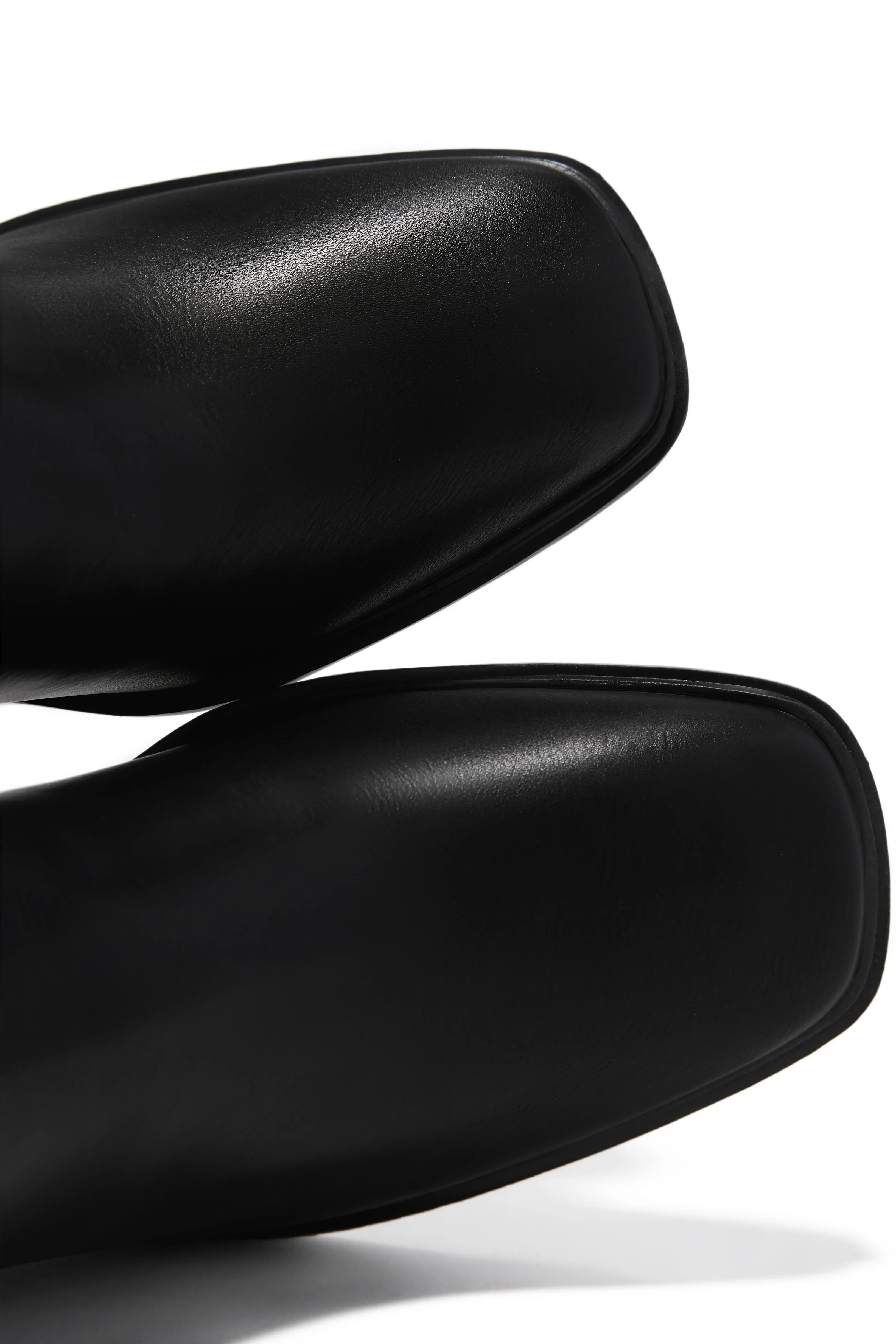 Alette Block Heel Ankle Boots - Black sold by Miss Lola product image thumbnail 3