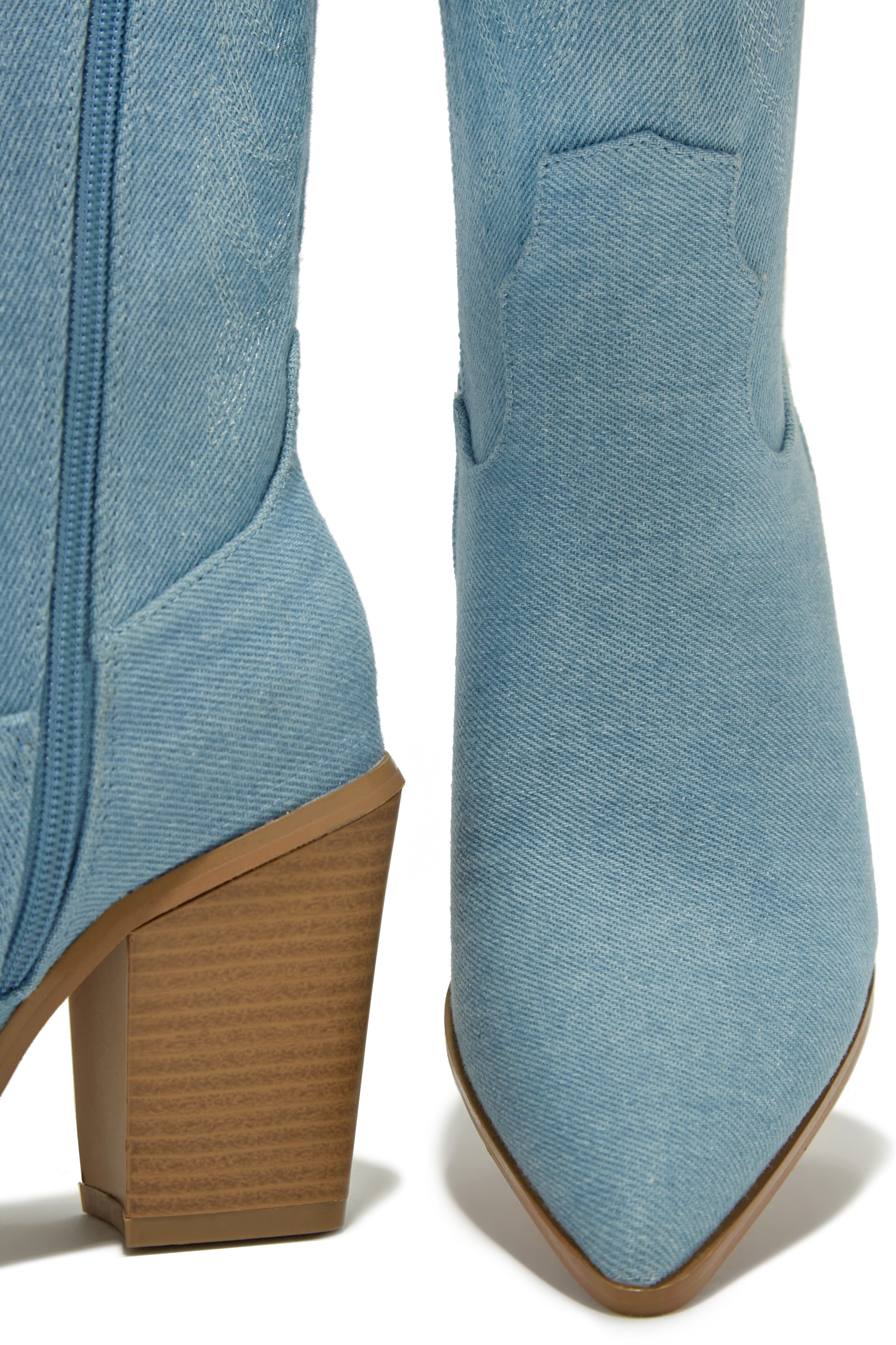 Delaney - Denim sold by Miss Lola product image thumbnail 8