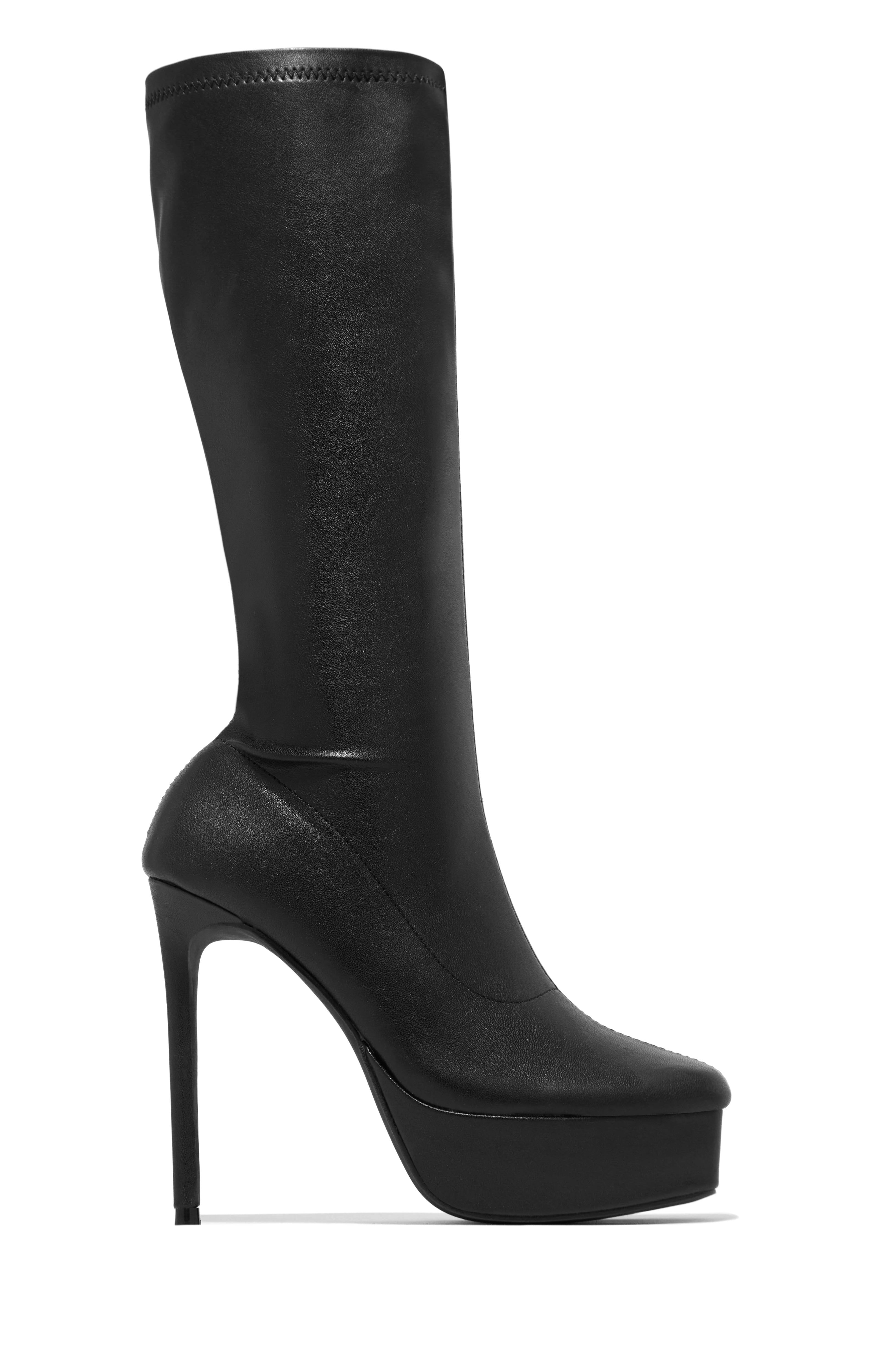 Flirty Feeling - Black PU sold by Miss Lola product image thumbnail 8