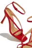 Elva Single Sole Heels - Red sold by Miss Lola