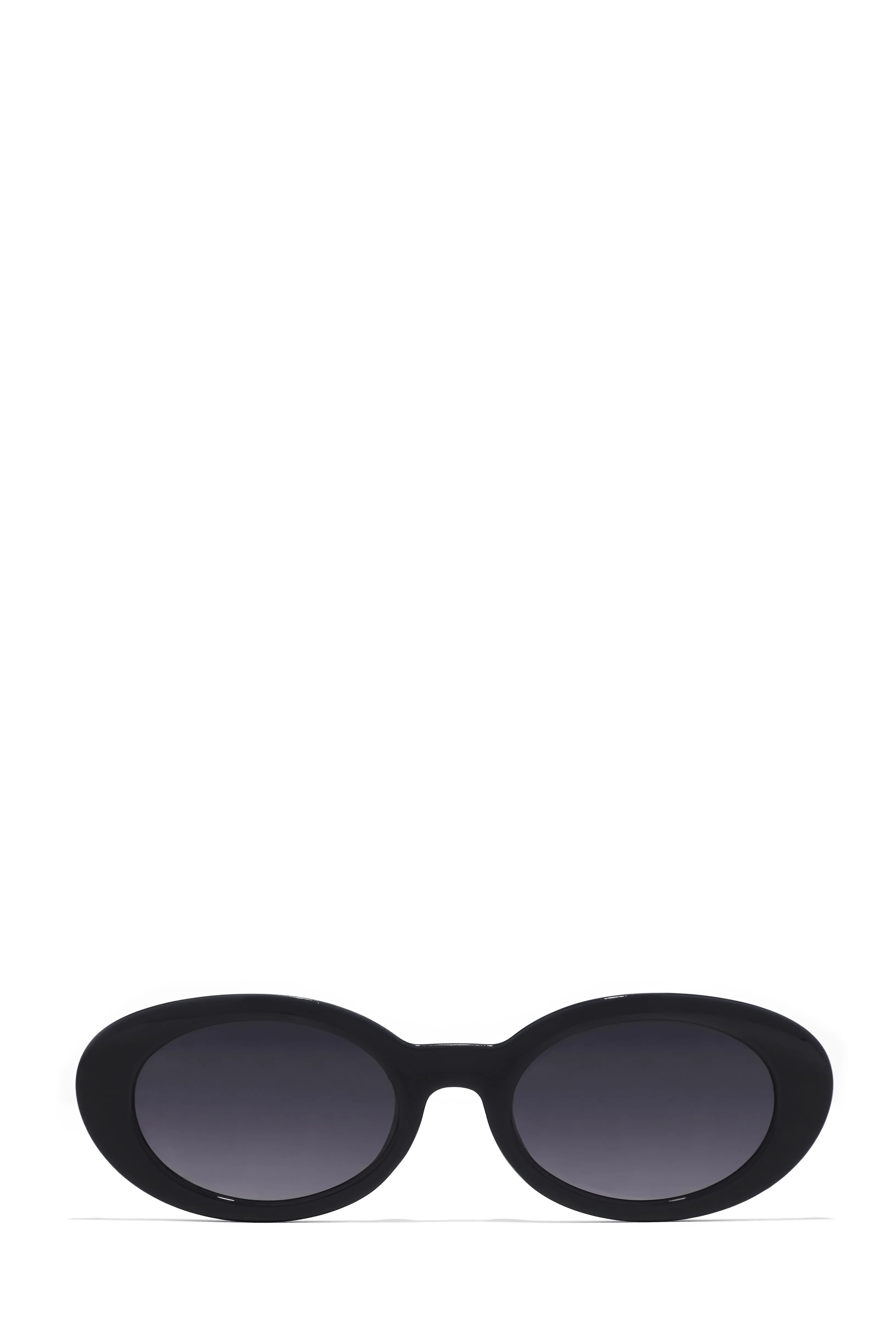 Elena Oval Sunglasses - Black sold by Miss Lola product image thumbnail 4