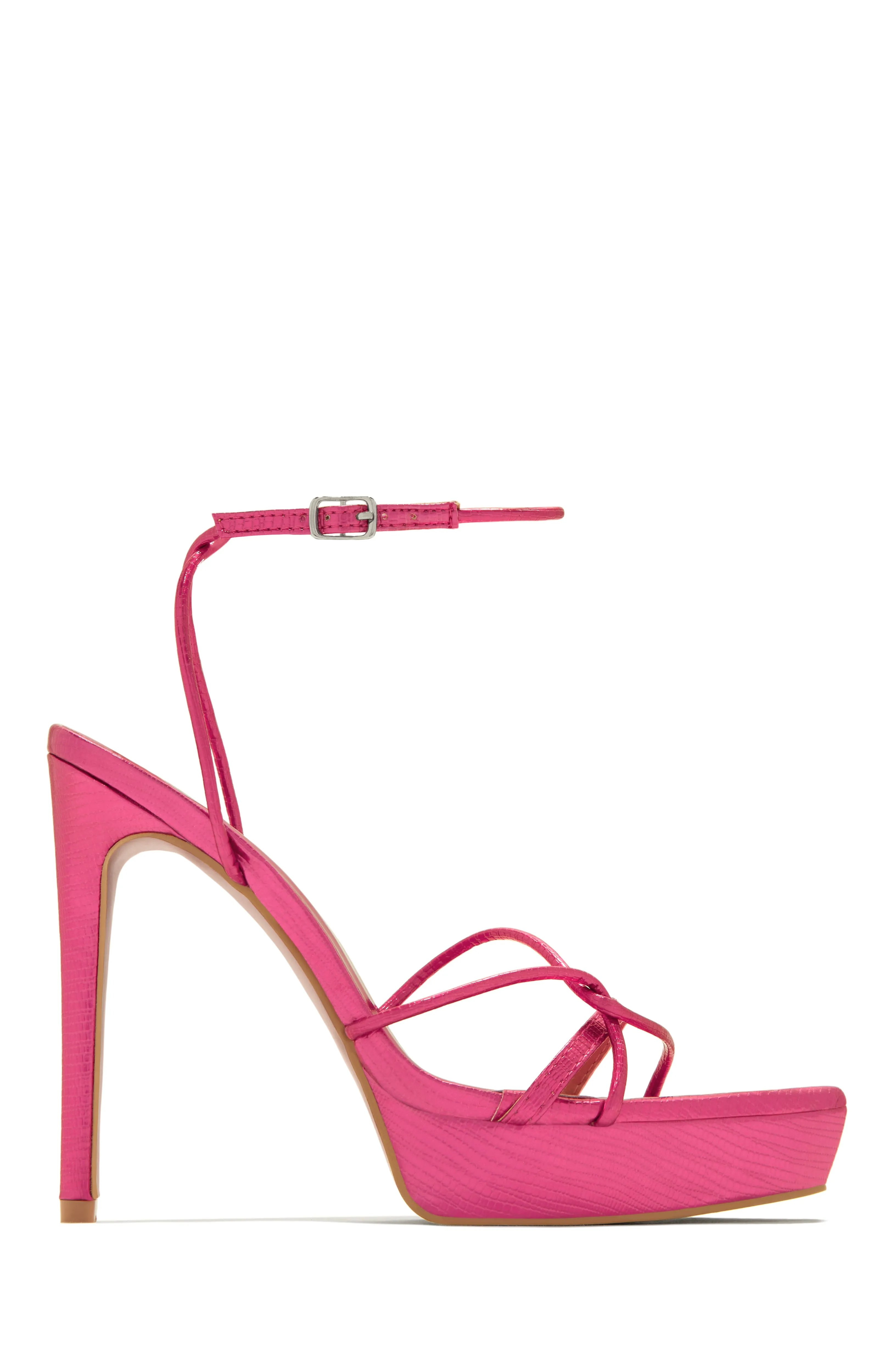 Parisa Platform Heels - Pink sold by Miss Lola product image thumbnail 4