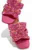 Destination Dreams Embellished Slip On Sandals - Pink sold by Miss Lola
