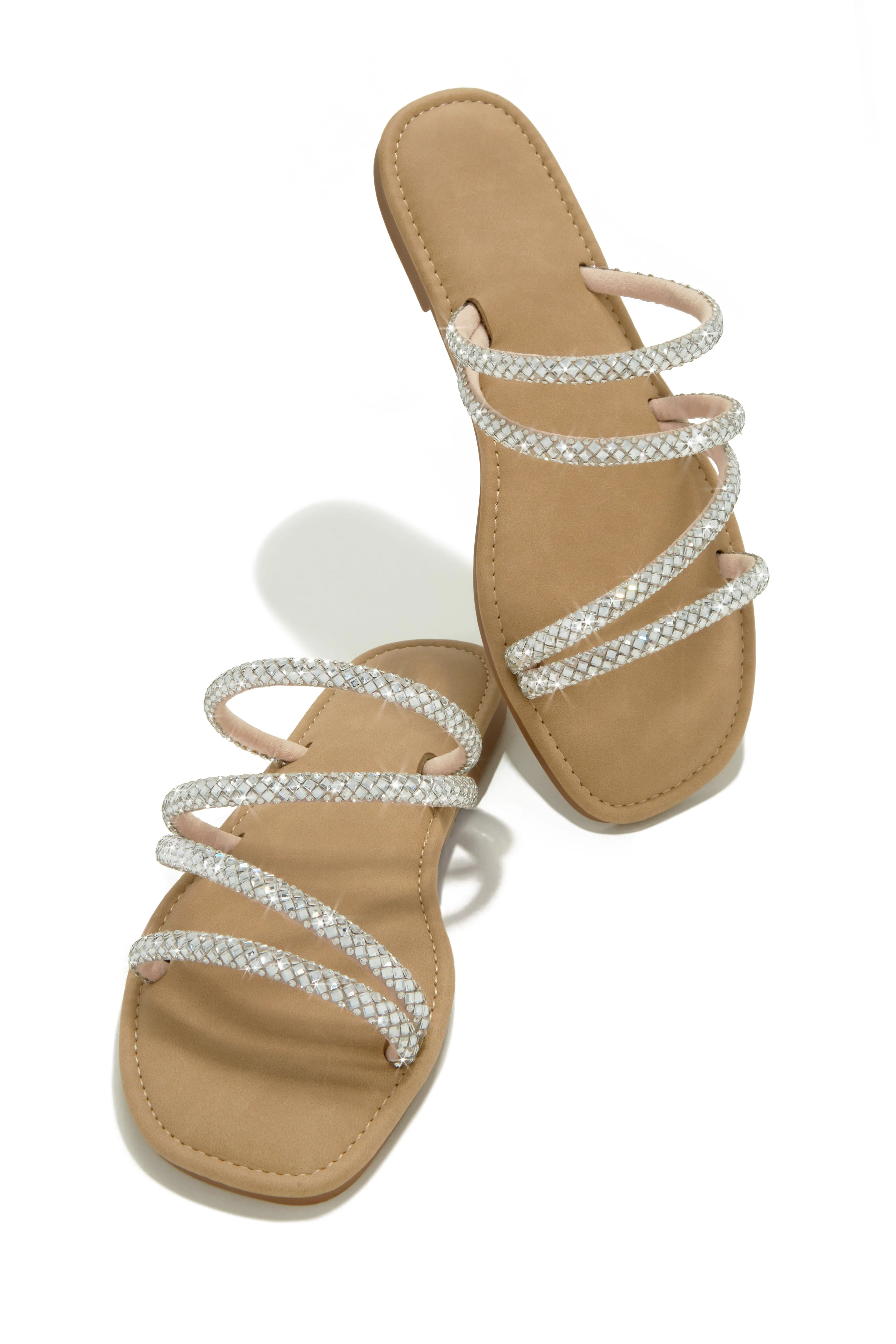 Finding Paradise Embellished Slip On Sandals - Black sold by Miss Lola product image thumbnail 5