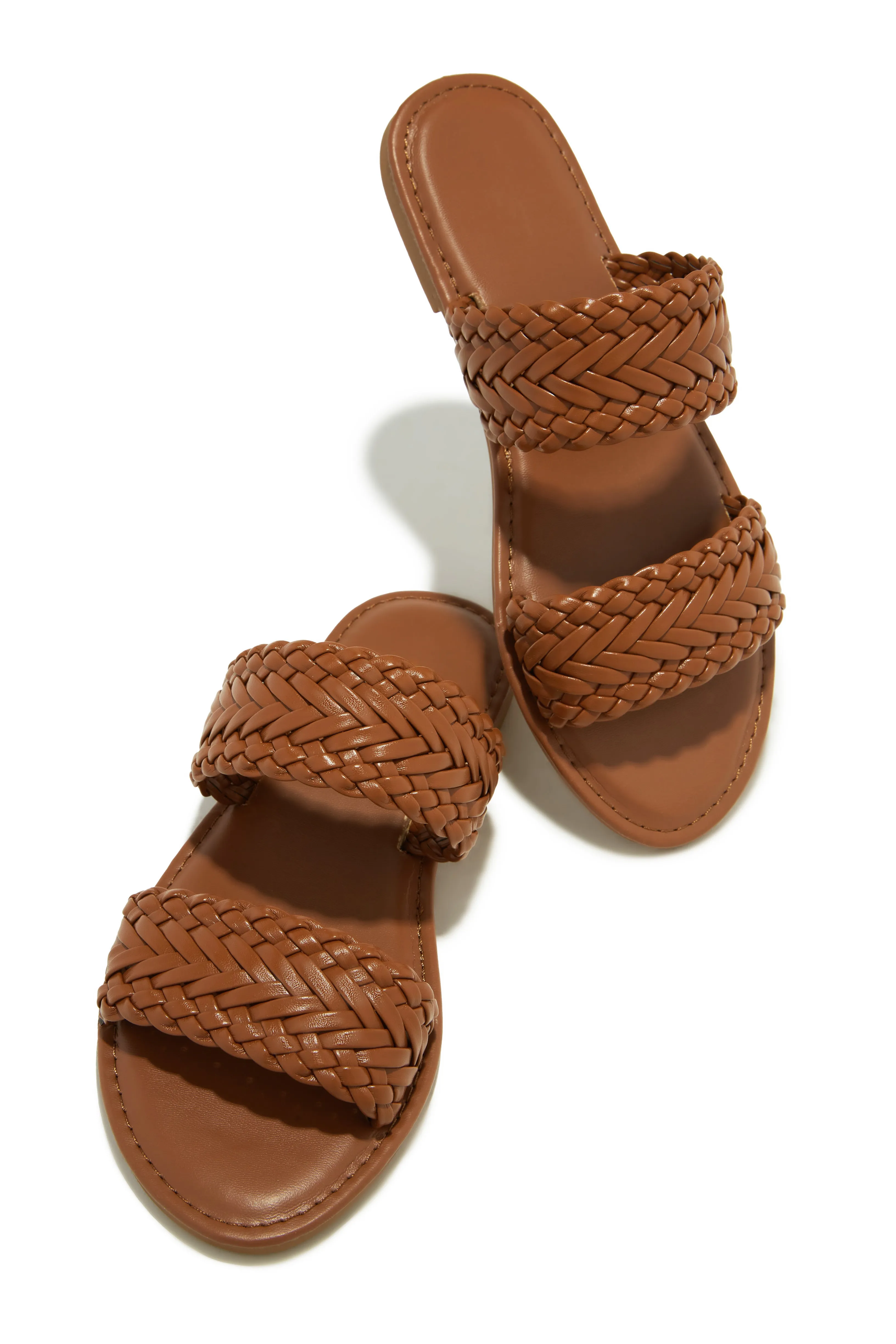 Heatwave Slip On Sandals - Tan sold by Miss Lola product image thumbnail 4