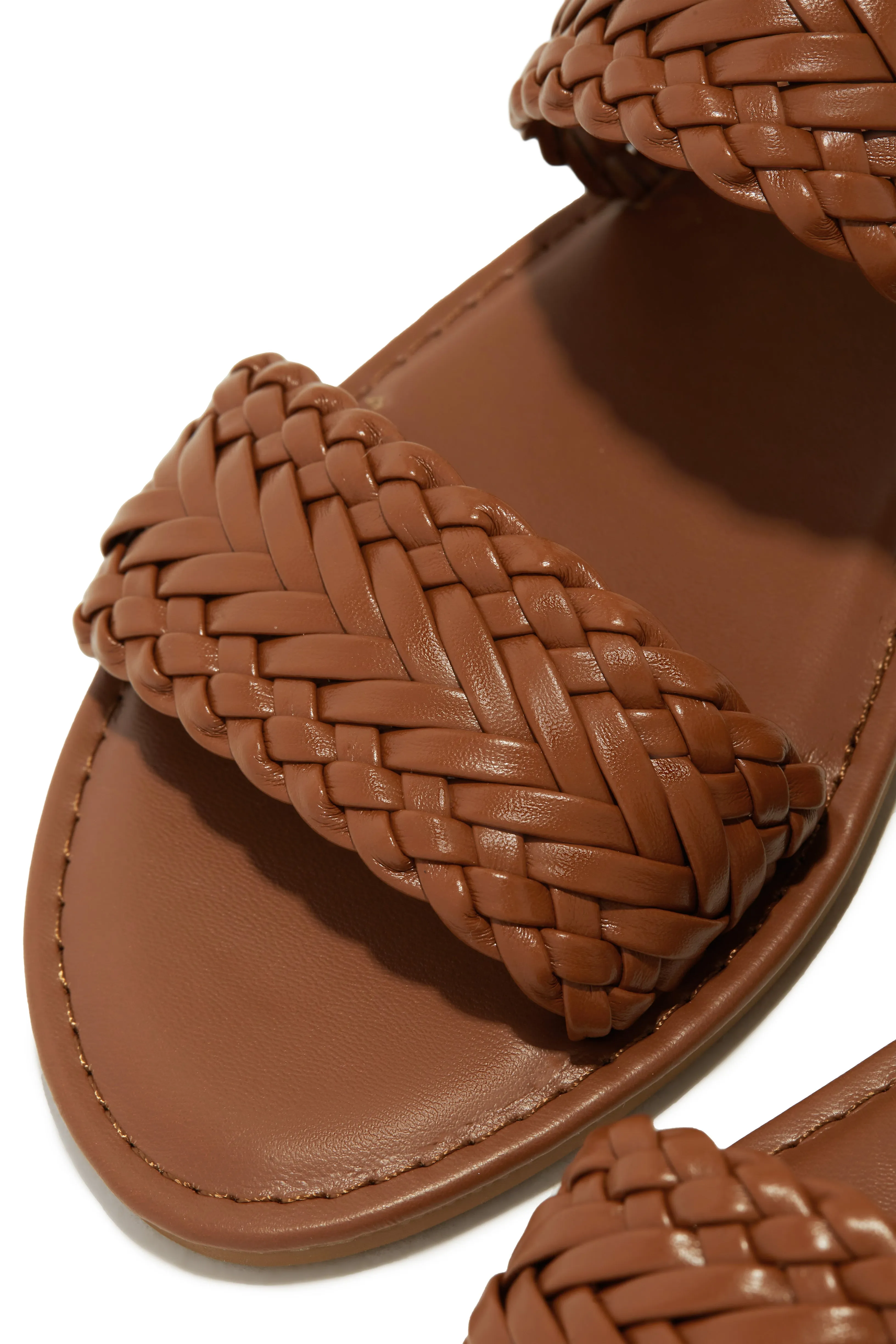 Heatwave Slip On Sandals - Tan sold by Miss Lola product image thumbnail 3