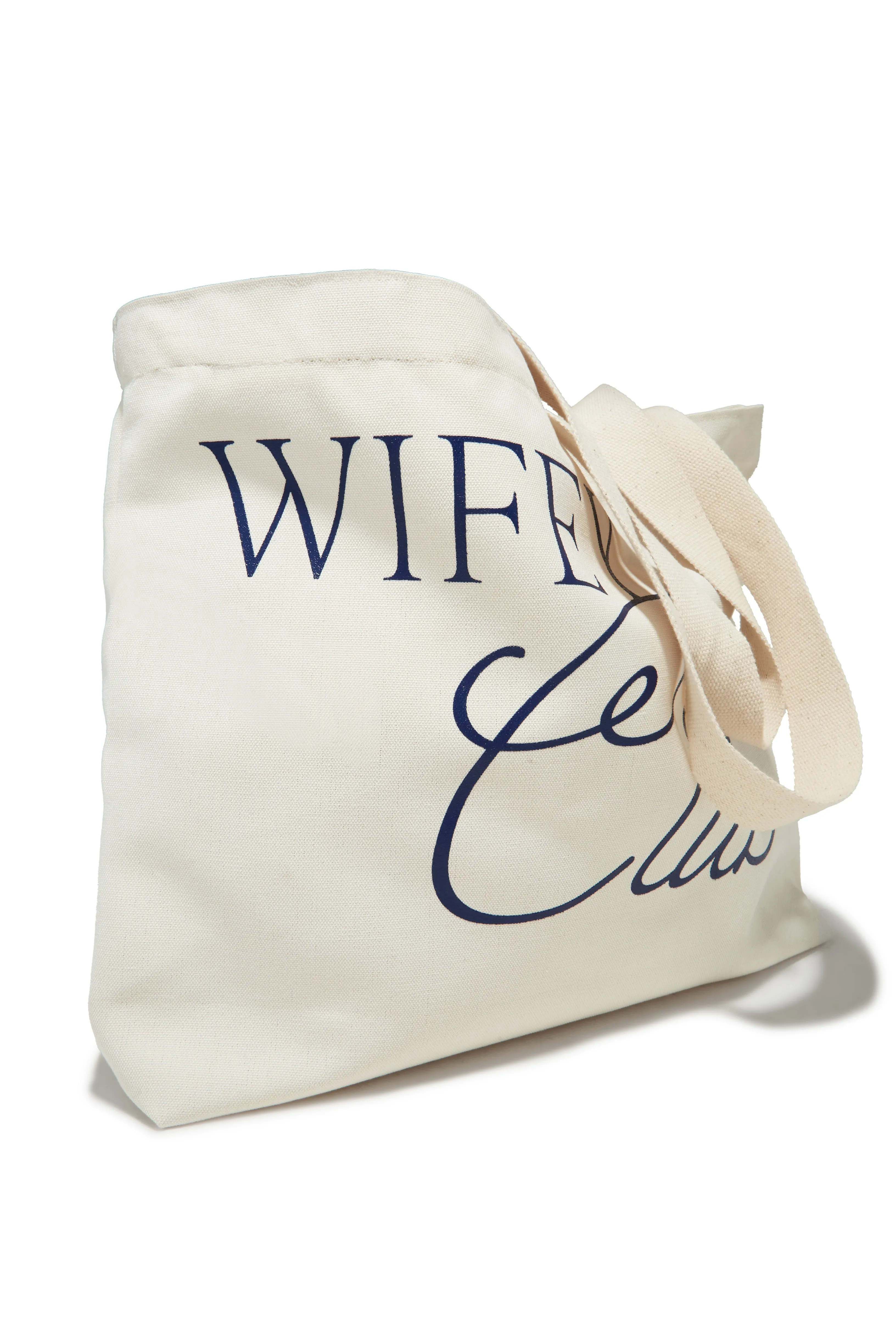 Wifey Club Tote Bag - Natural sold by Miss Lola product image thumbnail 4