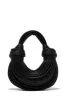 Azelie Double Knot Spaghetti Handbag - Black sold by Miss Lola