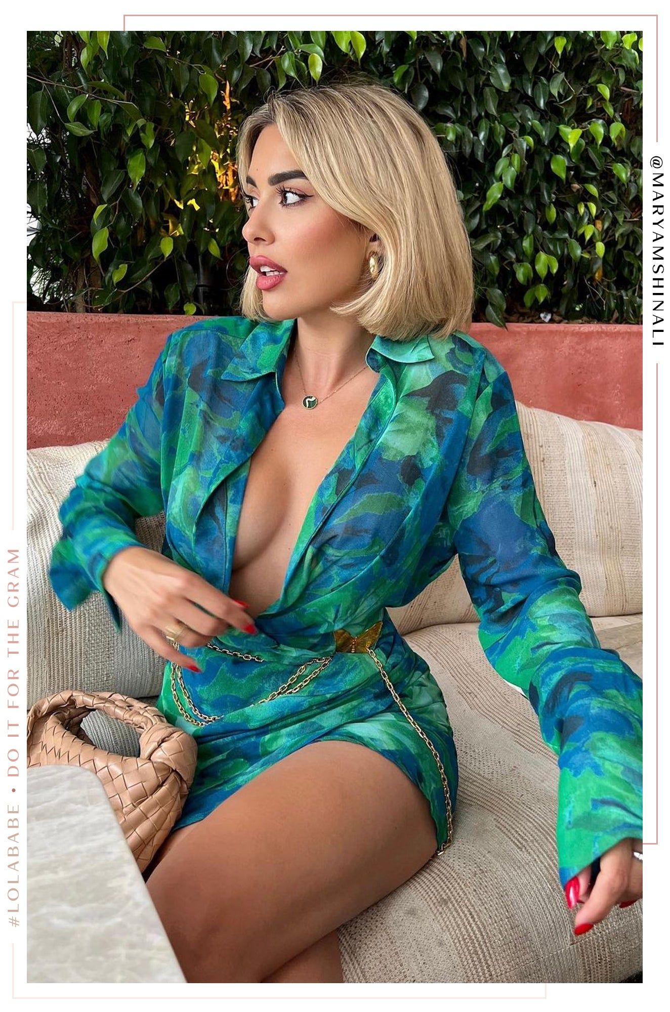 Alessa - Green sold by Miss Lola product image thumbnail 2