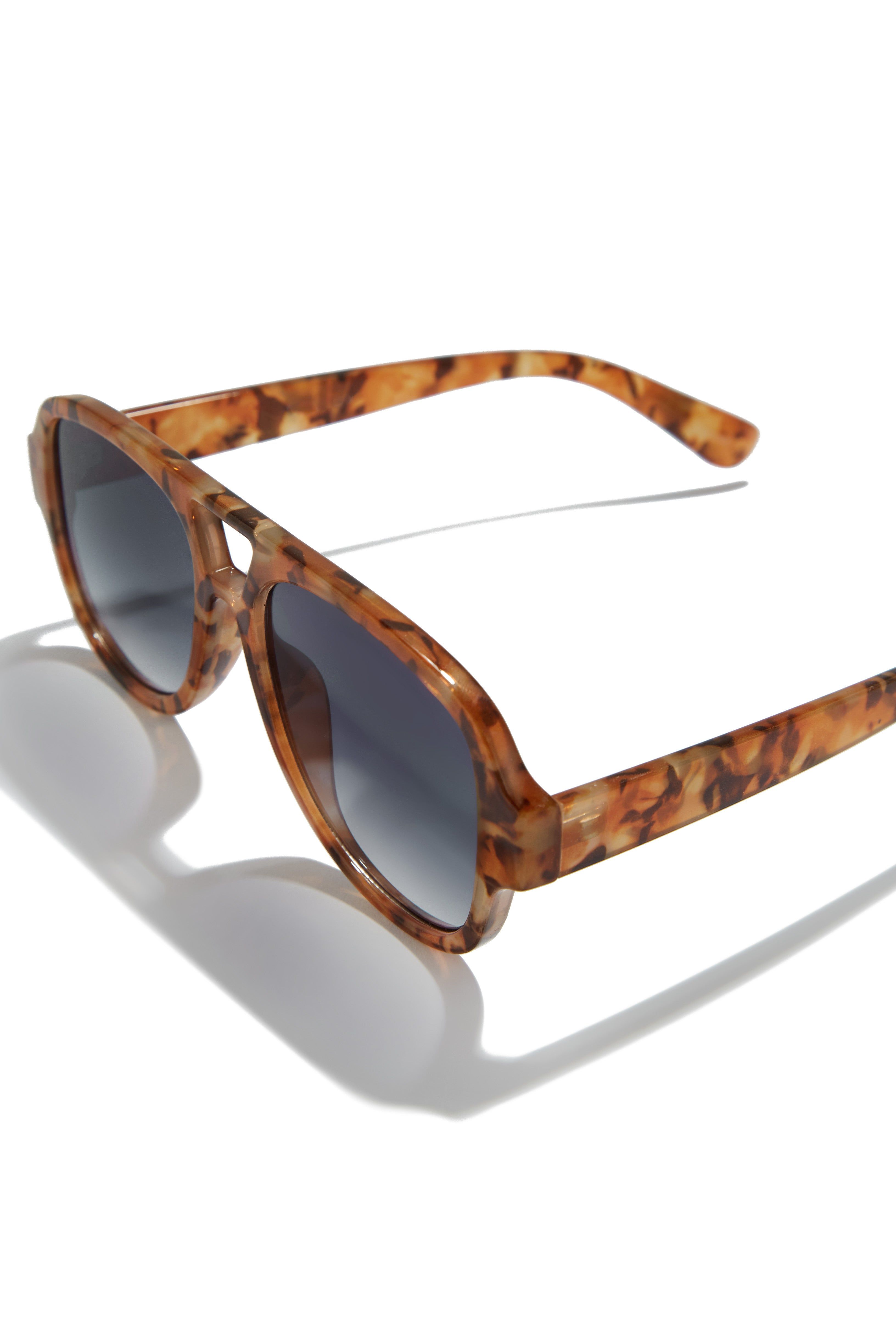 Italia Oversized Sunglasses - Black Tortoise sold by Miss Lola product image thumbnail 2