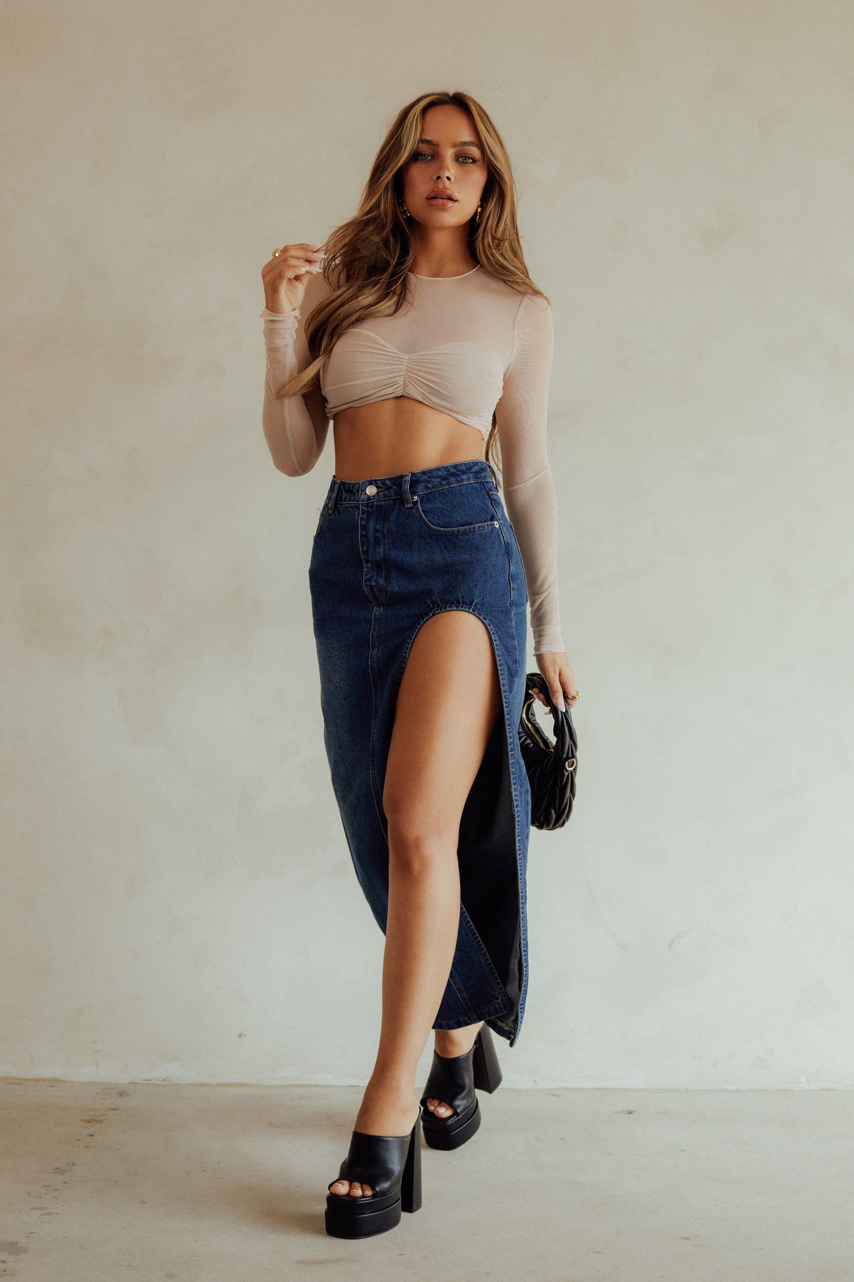 Katani - Denim sold by Miss Lola product image thumbnail 8