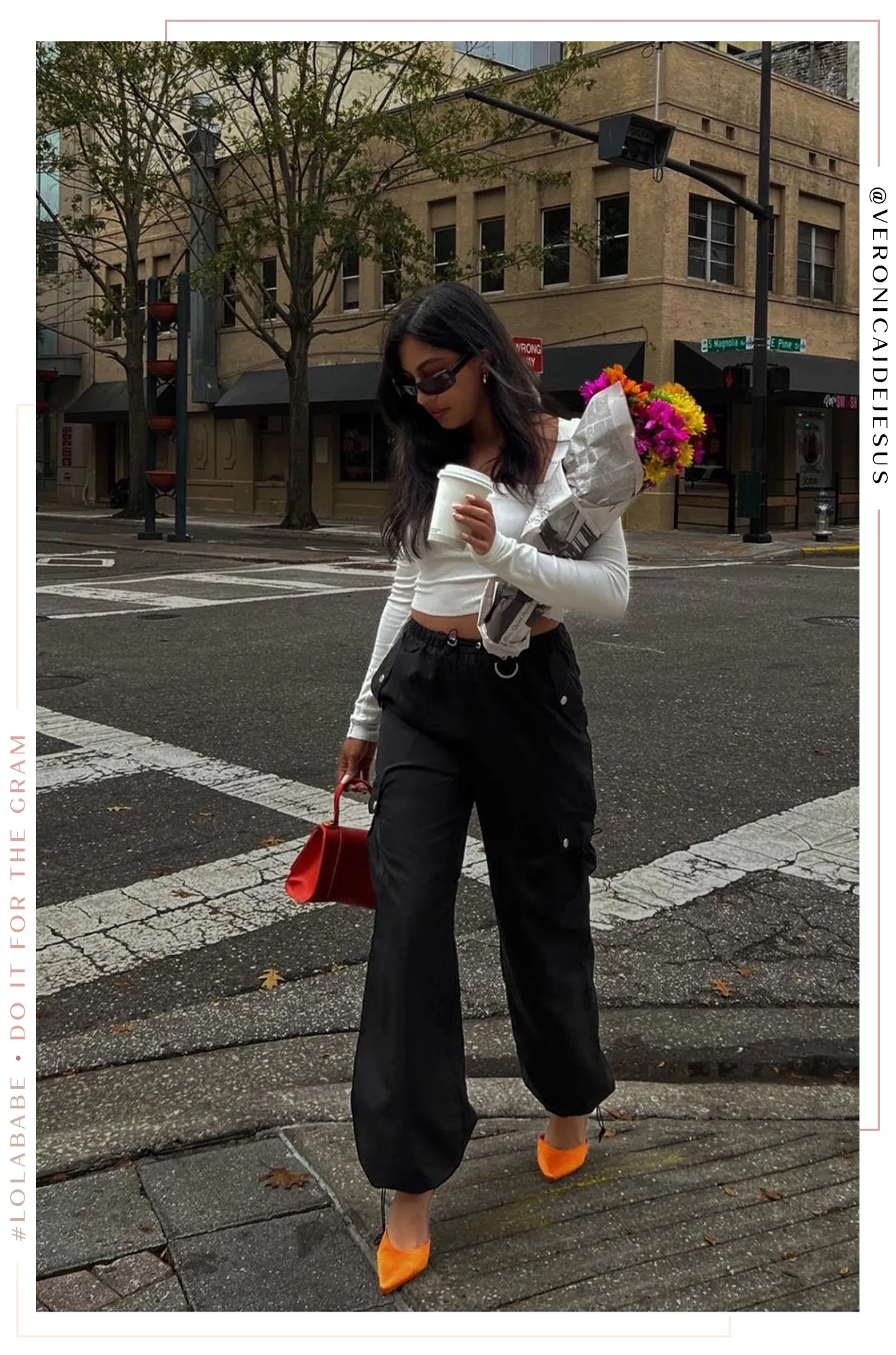 Kyani Wide Leg Cargo Pant - Black sold by Miss Lola product image thumbnail 4