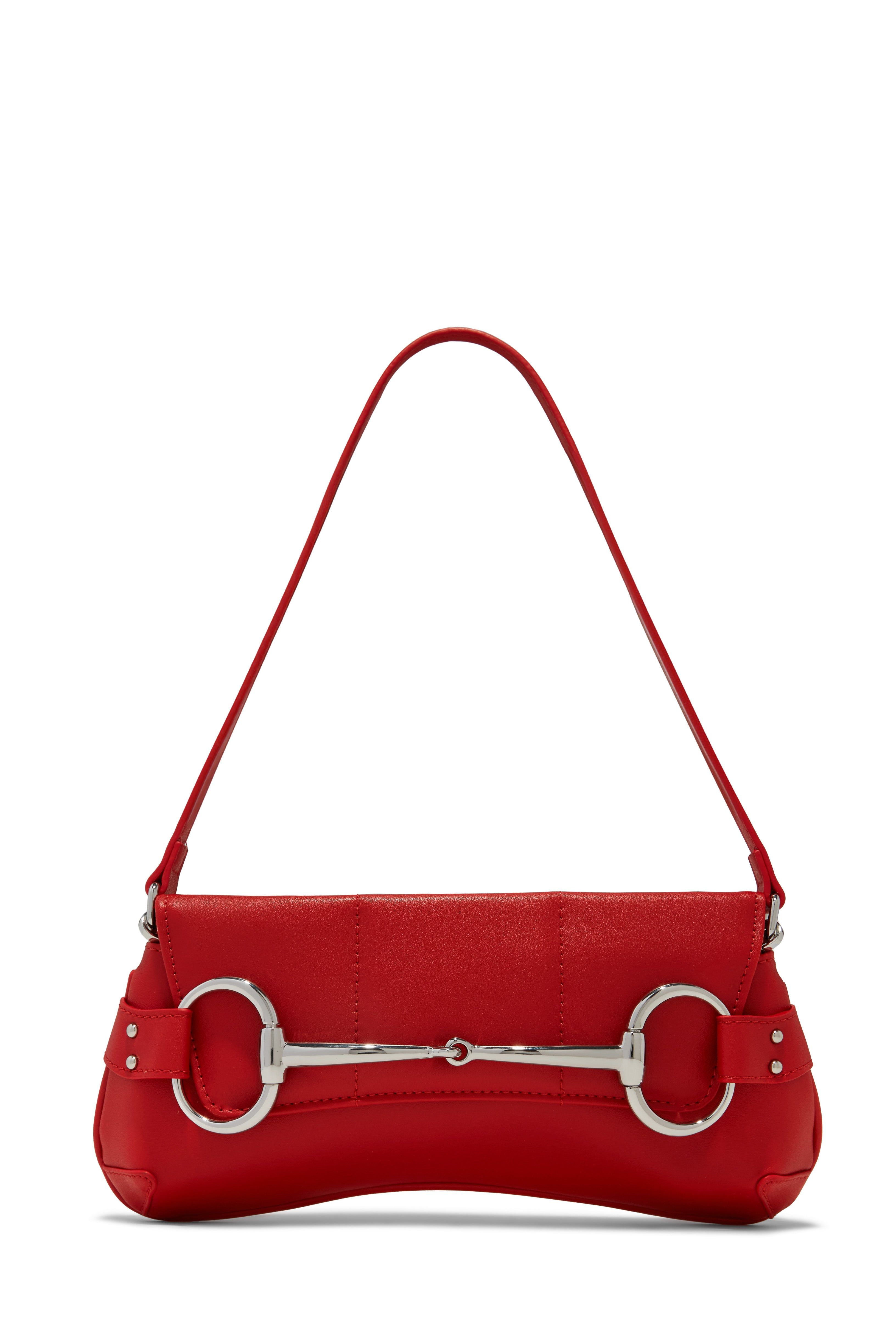 Caia Shoulder Bag - Red sold by Miss Lola product image thumbnail 3