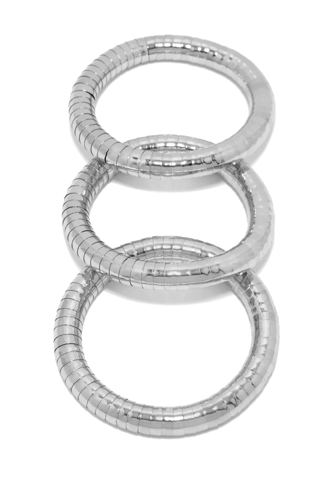 Kimani Bracelet Set - Silver sold by Miss Lola