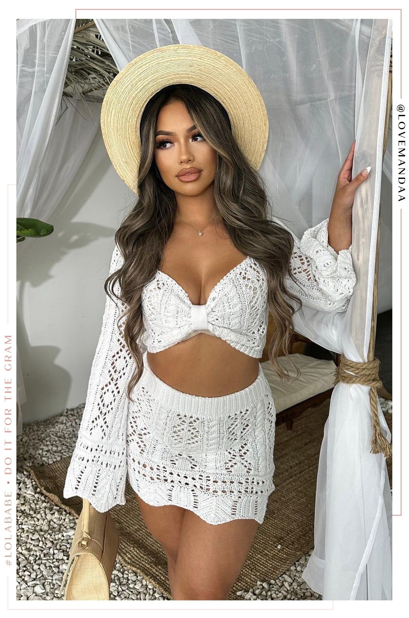 Blanca Skirt - White sold by Miss Lola product image thumbnail 2