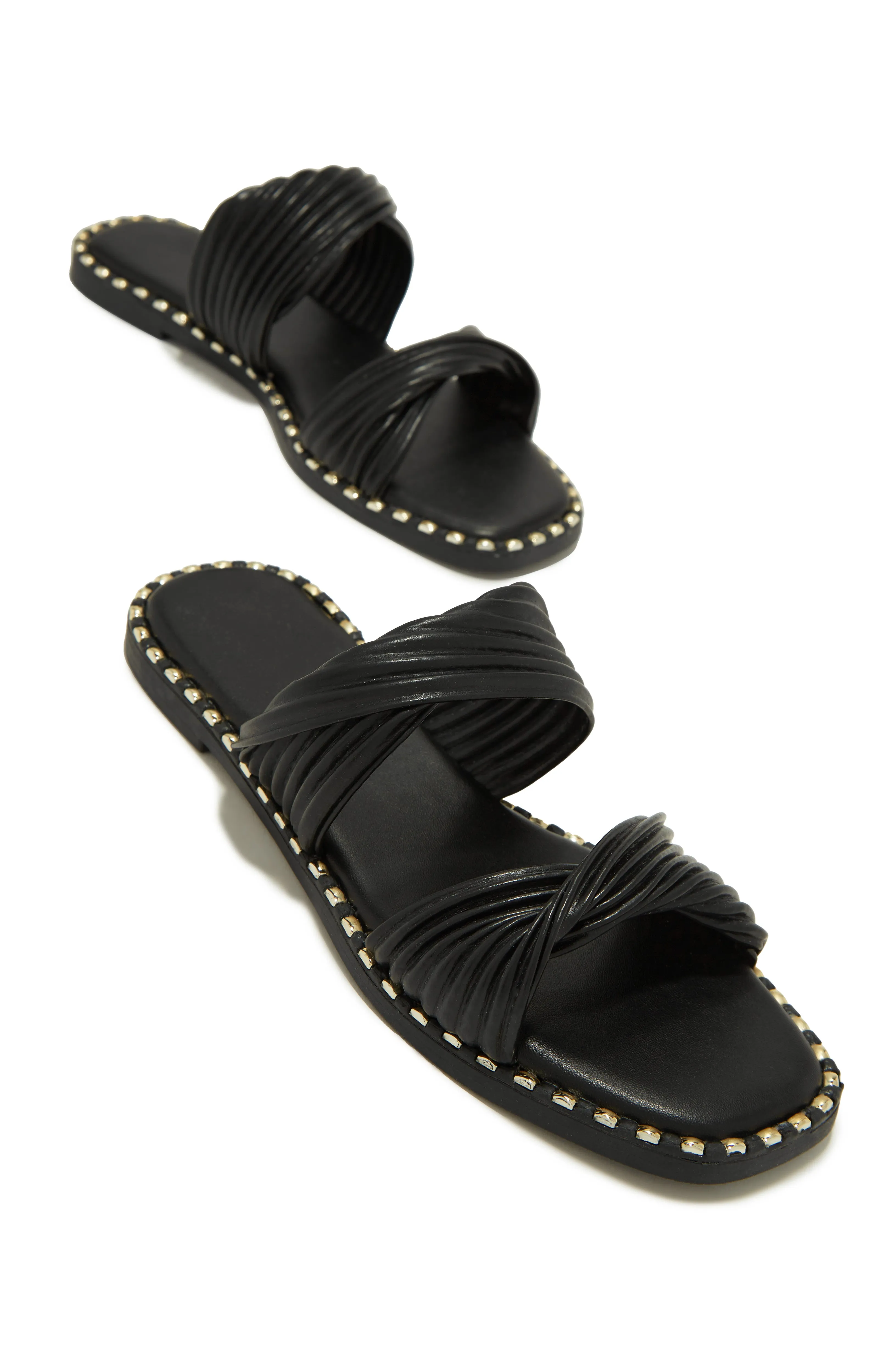 Cabo Dreams Slip On Sandals - Black sold by Miss Lola product image thumbnail 4
