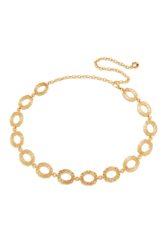 Marcella Chain Belt - Gold sold by Miss Lola