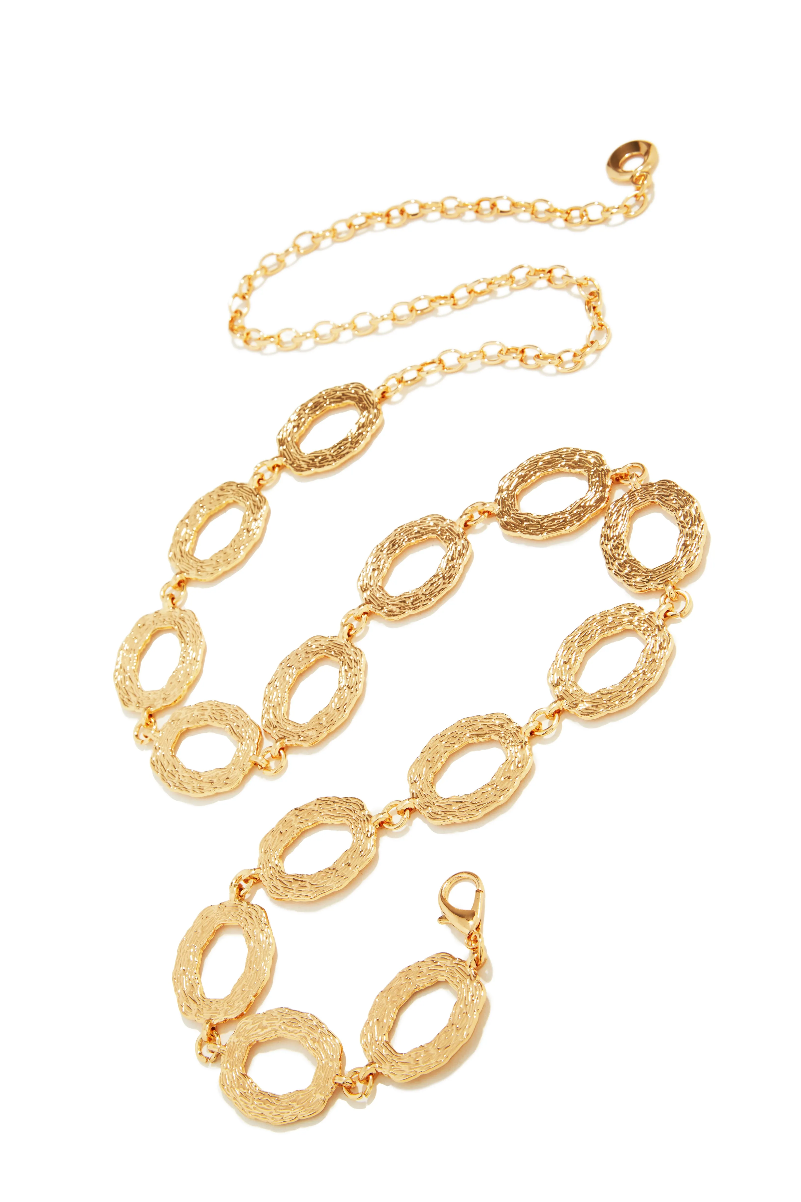 Marcella Chain Belt - Gold sold by Miss Lola product image thumbnail 3