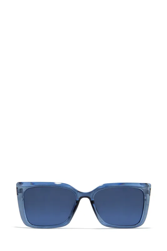 Leya Square Sunglasses - Blue sold by Miss Lola
