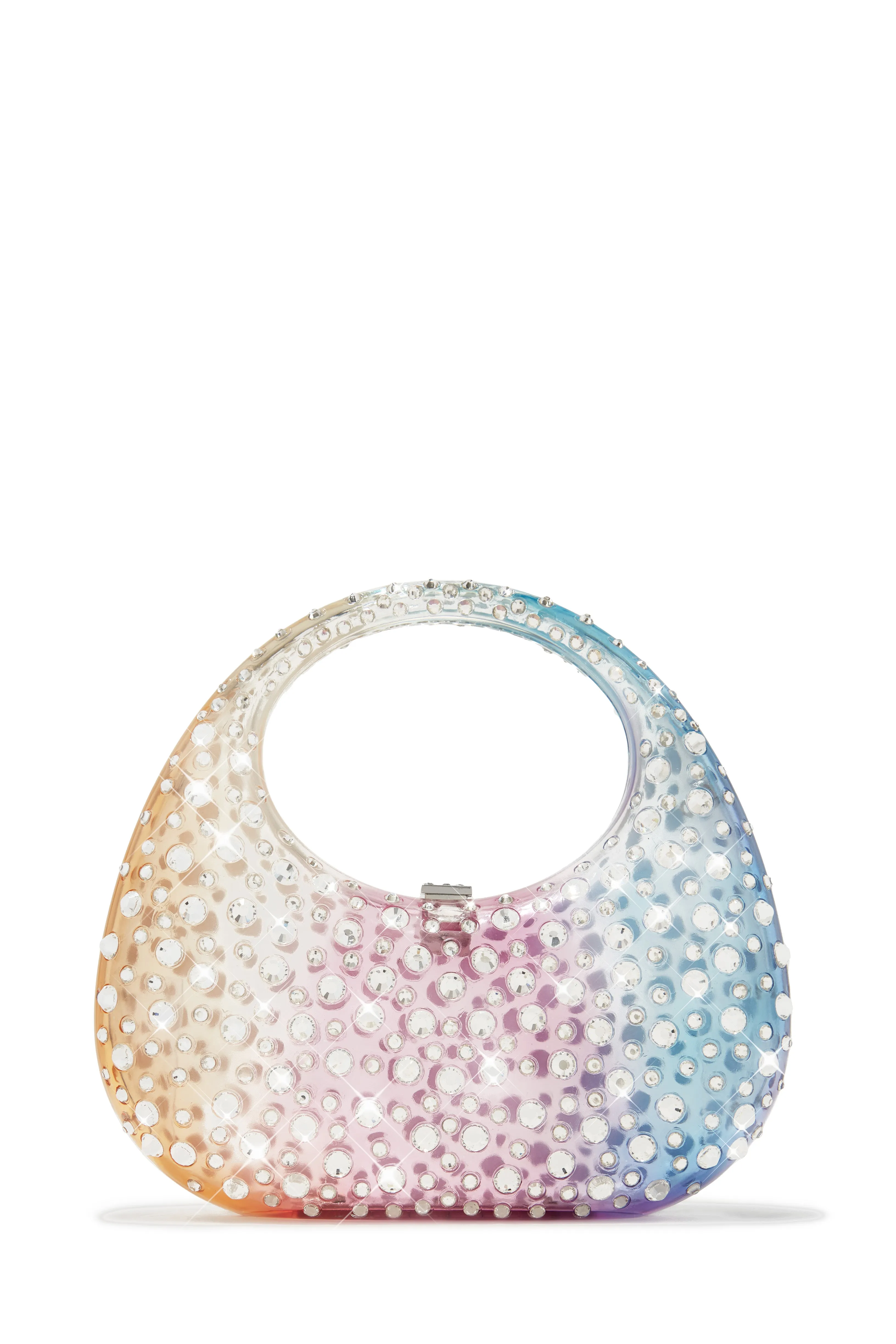 Serina Embellished Acrylic Handbag - Multi sold by Miss Lola