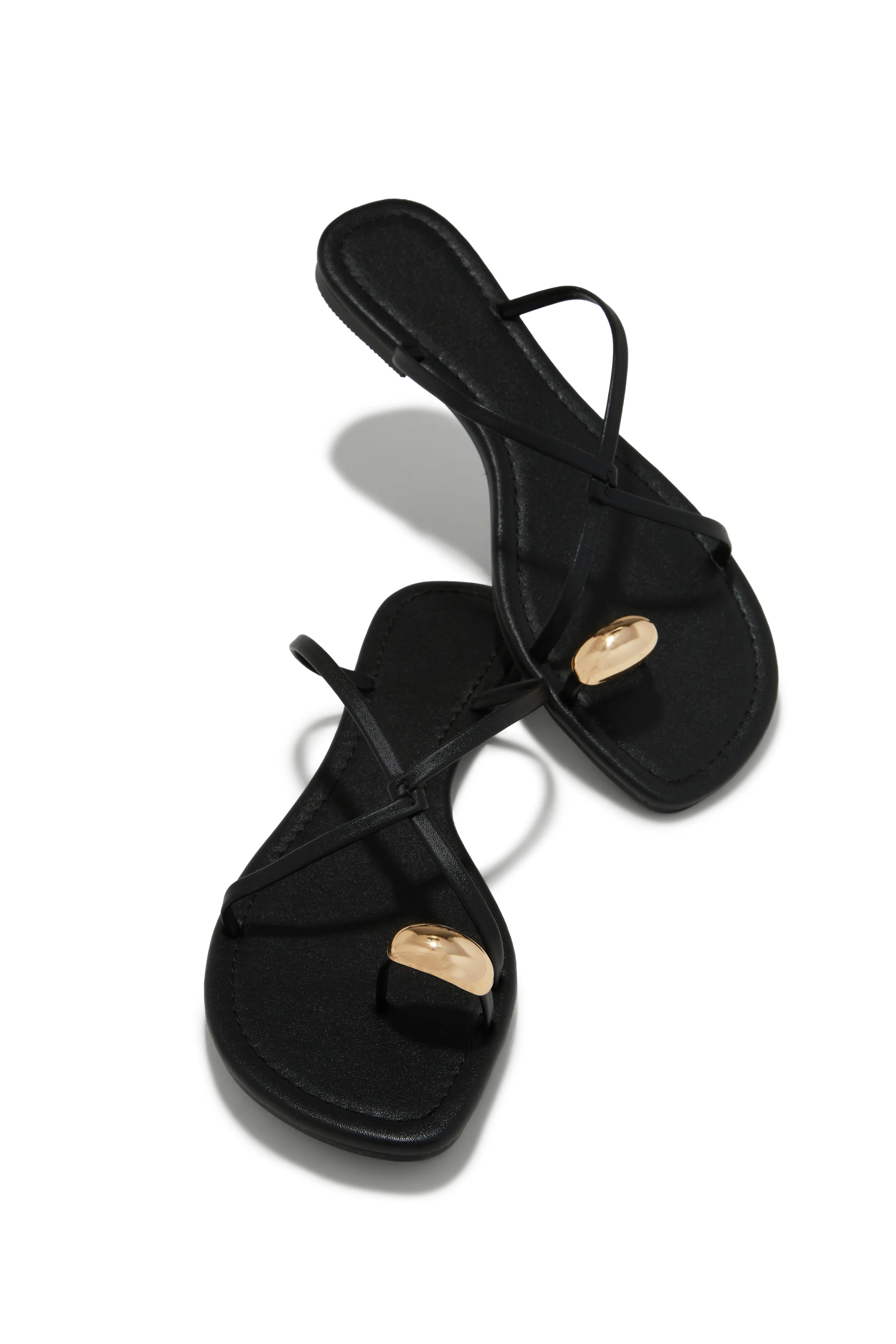 Kahlia Slip On Sandals - Black sold by Miss Lola product image thumbnail 4