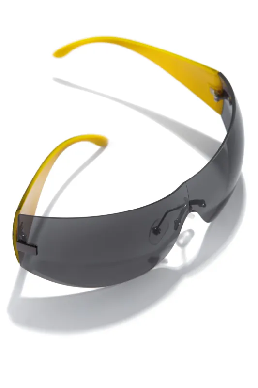 Akeera Oversized Sunglasses -  Yellow sold by Miss Lola