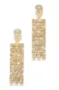 Bride Embellished Bridal Earring - Gold sold by Miss Lola