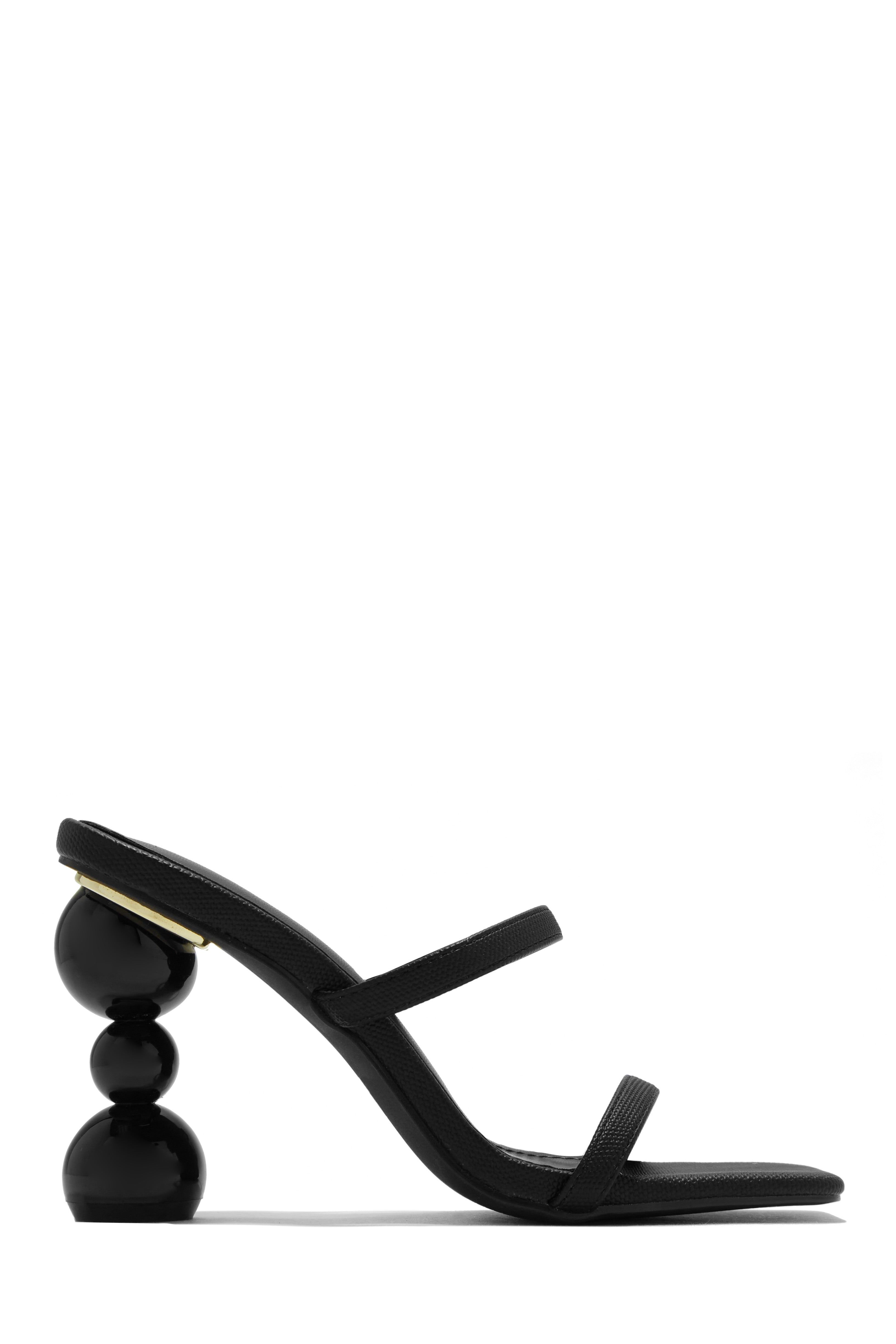 Out Tonight High Heel Mules - Black sold by Miss Lola product image thumbnail 4