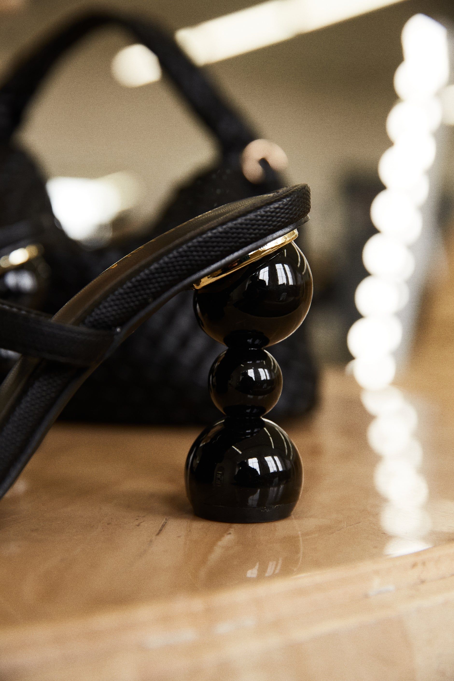 Out Tonight High Heel Mules - Black sold by Miss Lola product image thumbnail 3