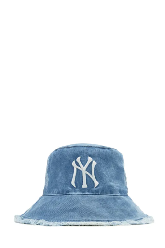 City Life Bucket Hat - Denim sold by Miss Lola