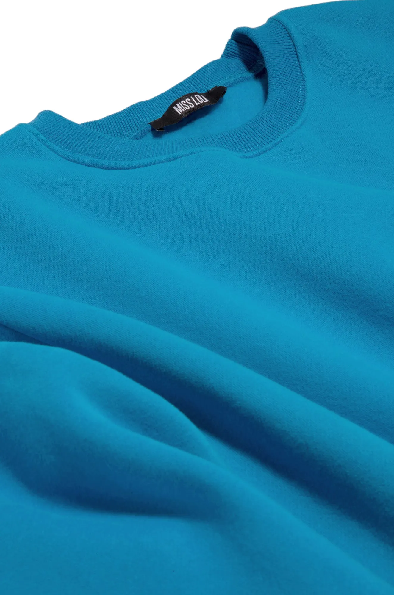 Cozy Feels Adult Crewneck Sweater - Blue sold by Miss Lola product image thumbnail 2