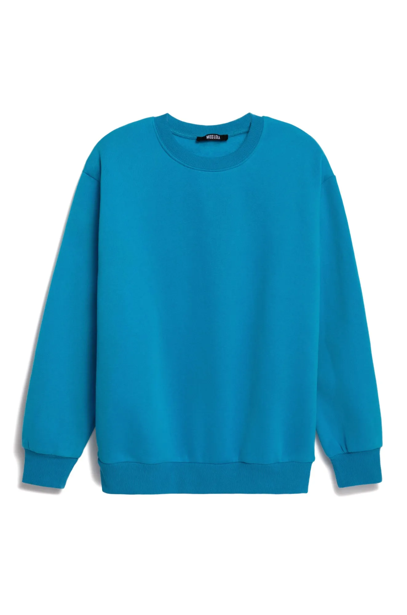 Cozy Feels Adult Crewneck Sweater - Blue sold by Miss Lola