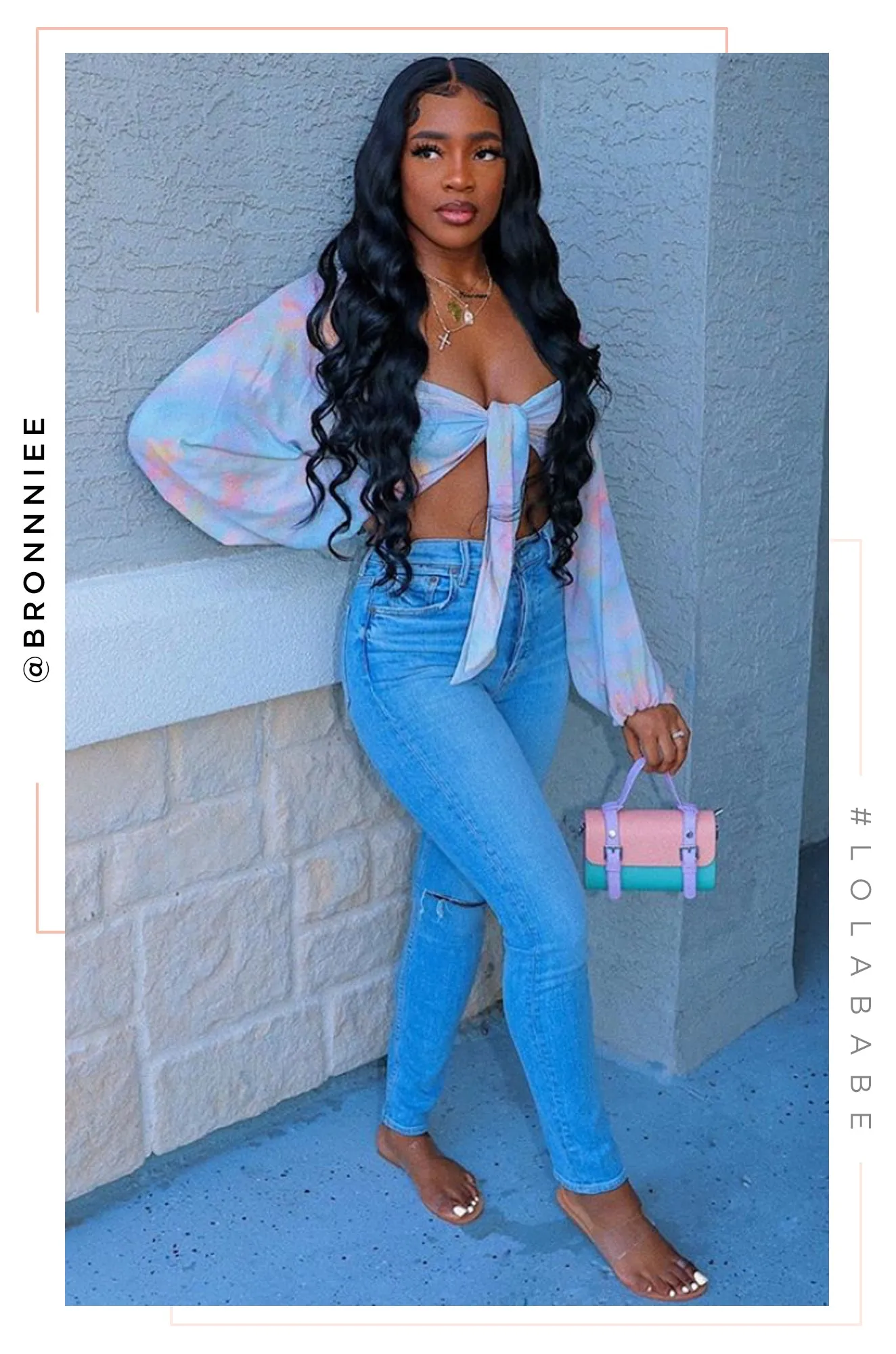 Lucidity Clear Strap Slip On Sandals - Nude sold by Miss Lola product image thumbnail 3