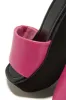 Francia Platform Slip On Sandals - Pink sold by Miss Lola