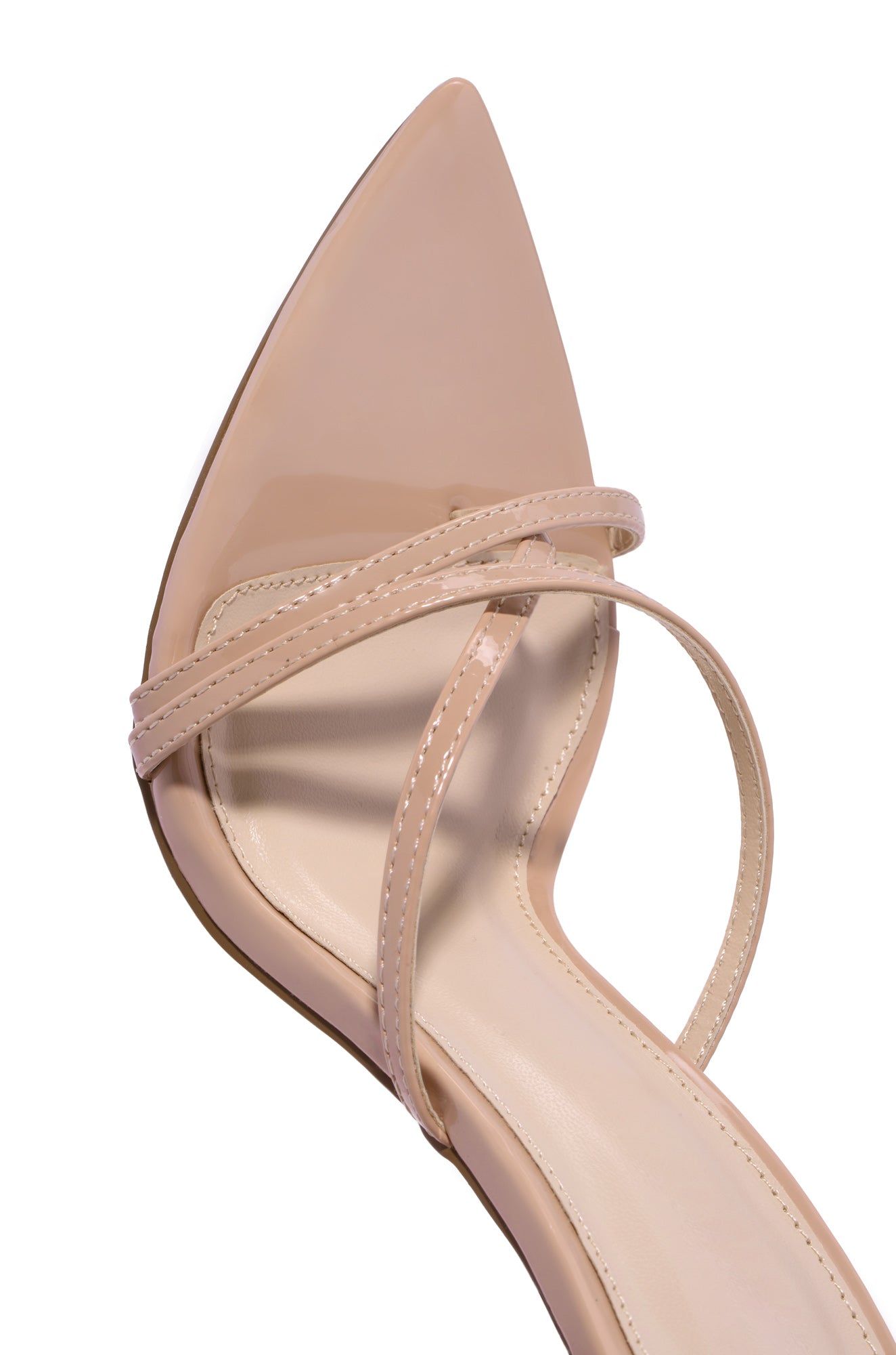 Fine Art High Heel Mules - Nude sold by Miss Lola product image thumbnail 5