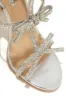 Party Season Embellished High Heels - Silver sold by Miss Lola