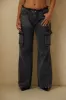 Shana Wide Leg Jean - Charcoal sold by Miss Lola