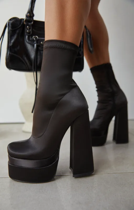 New Energy - Black Satin sold by Miss Lola