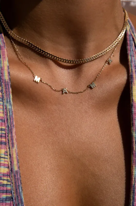 Mama Necklace - Gold sold by Miss Lola