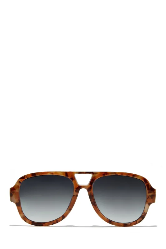 Italia Oversized Sunglasses - Black Tortoise sold by Miss Lola