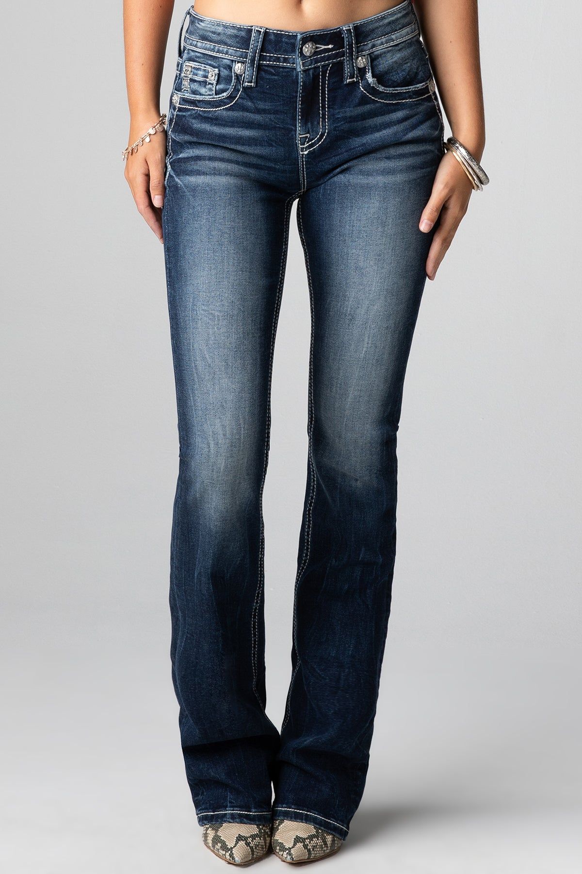 Butterfly Effect Bootcut Jeans sold by Miss Me product image thumbnail 2