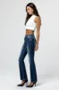 Raised Silver Wings Bootcut Jeans sold by Miss Me