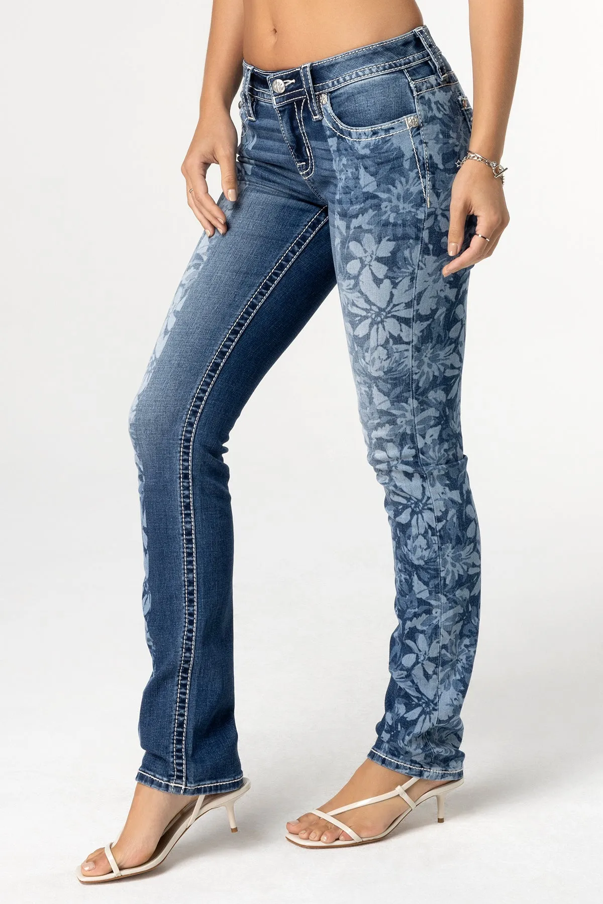 True Bloom Straight Jeans sold by Miss Me product image thumbnail 4