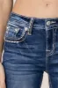 Broken Saddle Stitch Bootcut Jeans sold by Miss Me