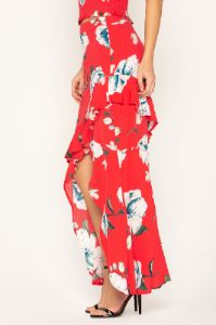 Floral Stunner High Low Skirt sold by Miss Me