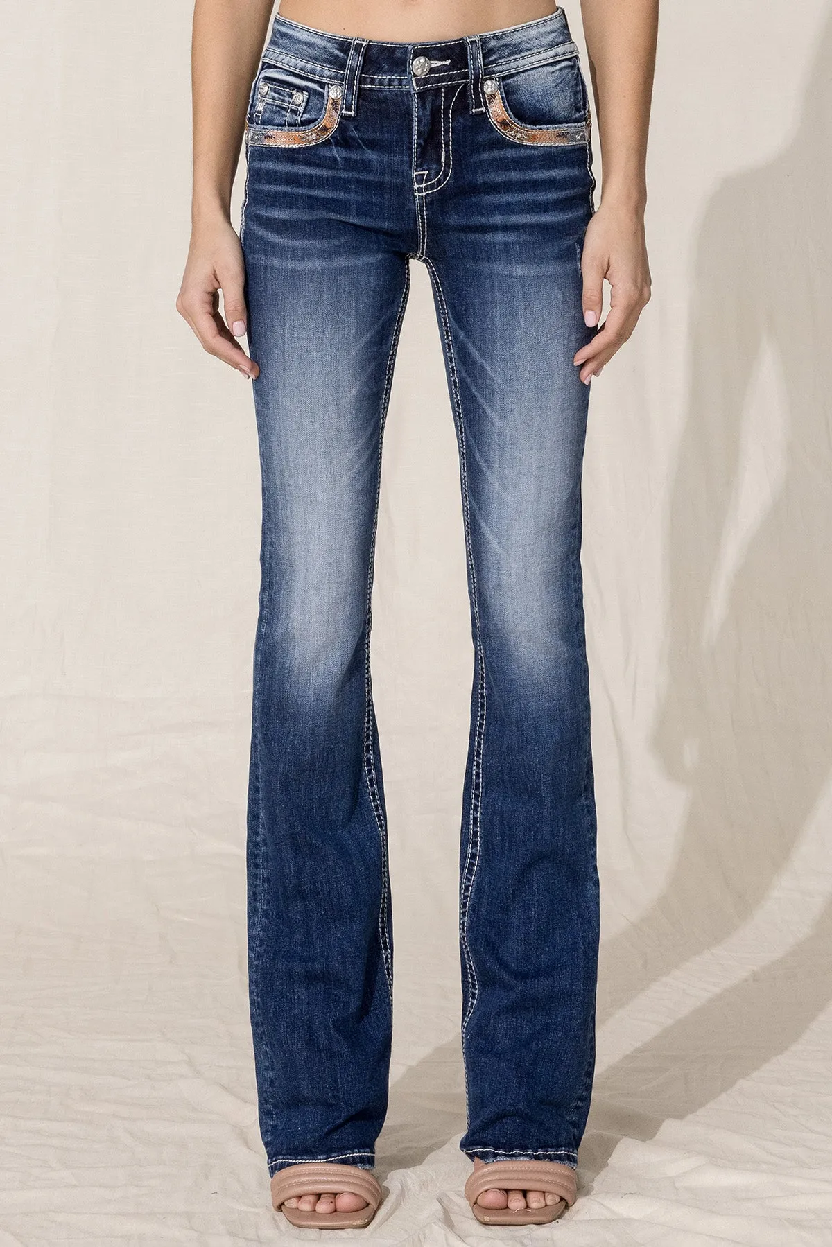Love Pop Bootcut Jeans sold by Miss Me product image thumbnail 2