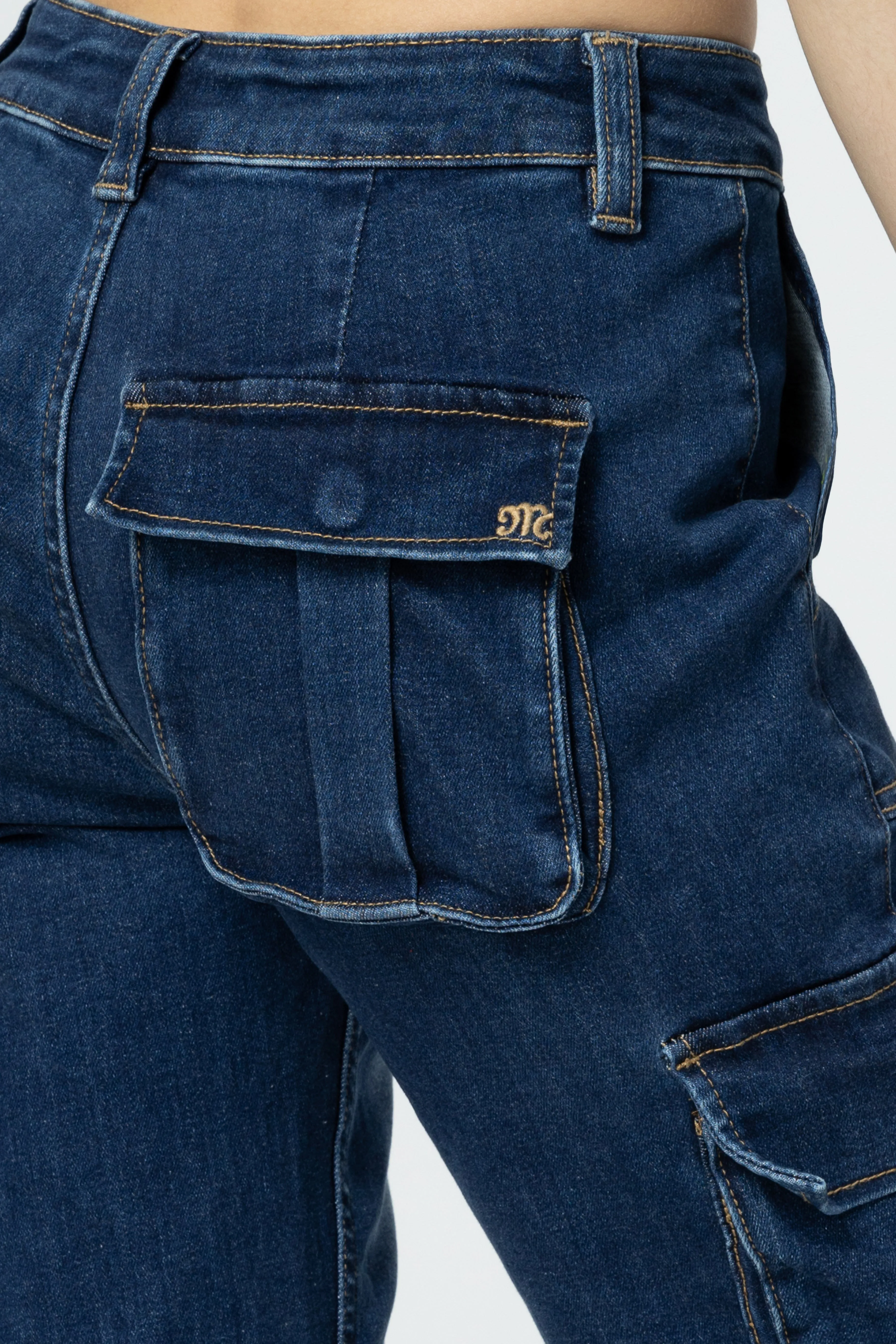 Denim Cargo Jeans sold by Miss Me product image thumbnail 2